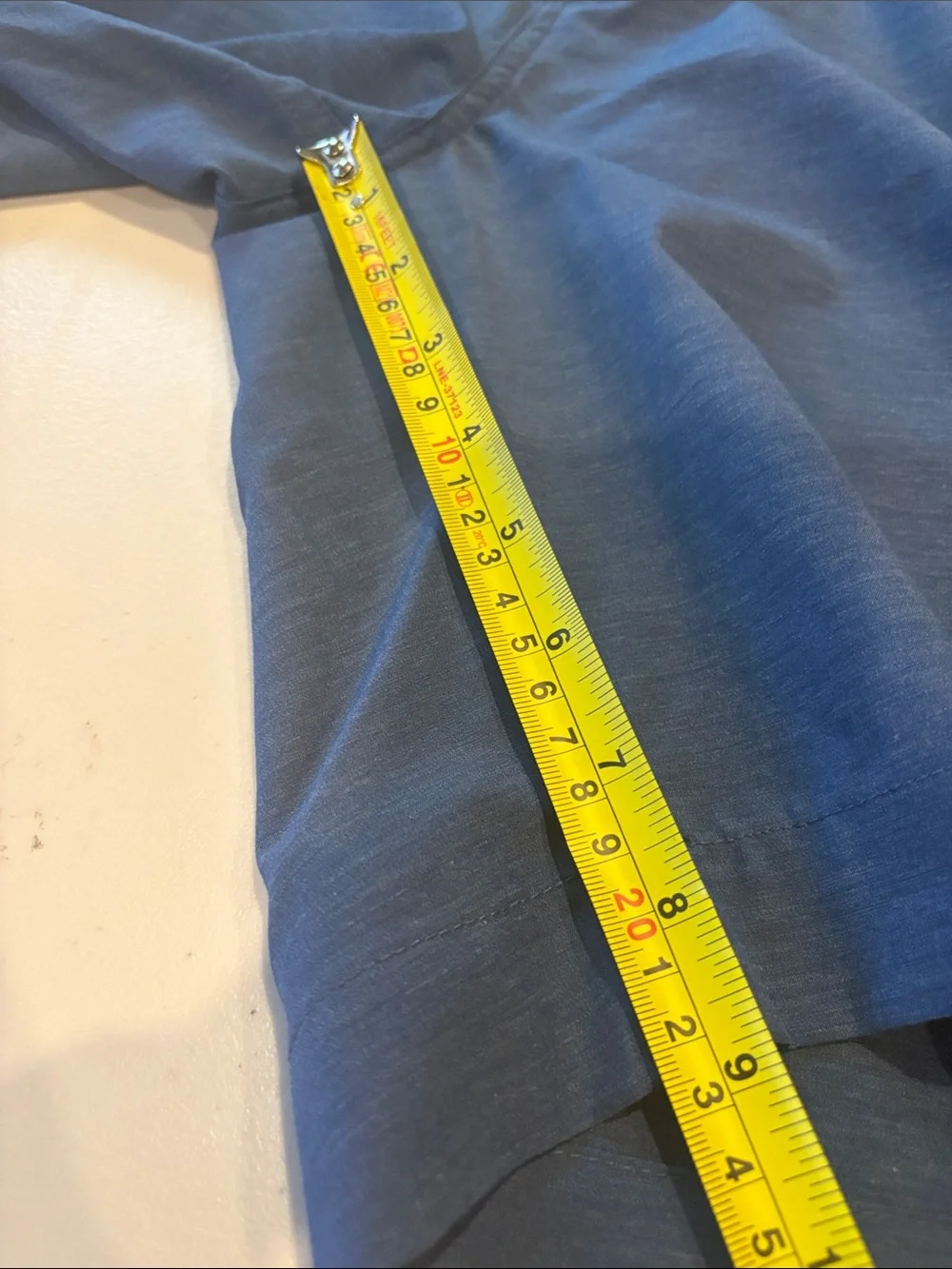 Faherty - All Day Belt Loop Shorts. 9 inch inseam. Navy Blue. Size 38. MSC0012
